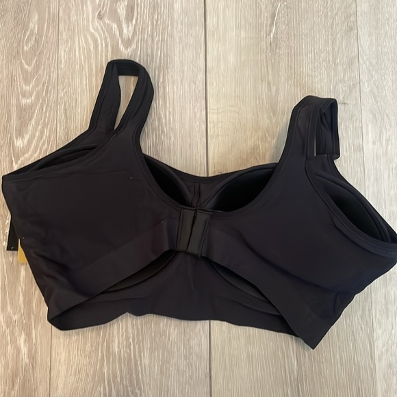 TRUEKIND | DAILY COMFORT WIREFREE SHAPER BRA | 3XL BLACK - Picture 6 of 8